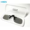 Hot-selling style 3d cinema glasses for myopic people with lens clips, square clip lenses and hanging lenses Specification image